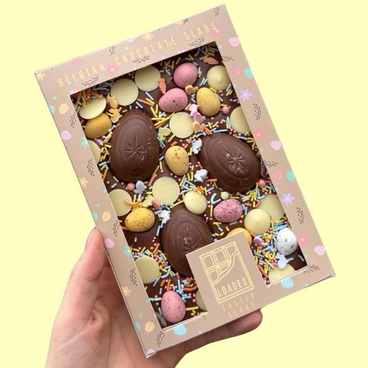 CREAM AND MIN EGG SLAB