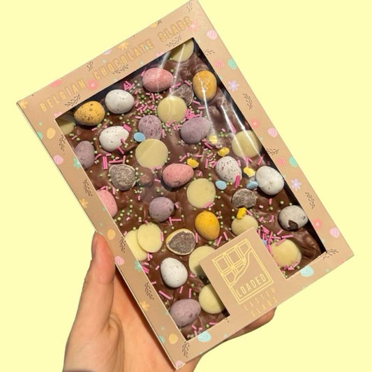 CORNFLAKE AND MINI EGG SLAB