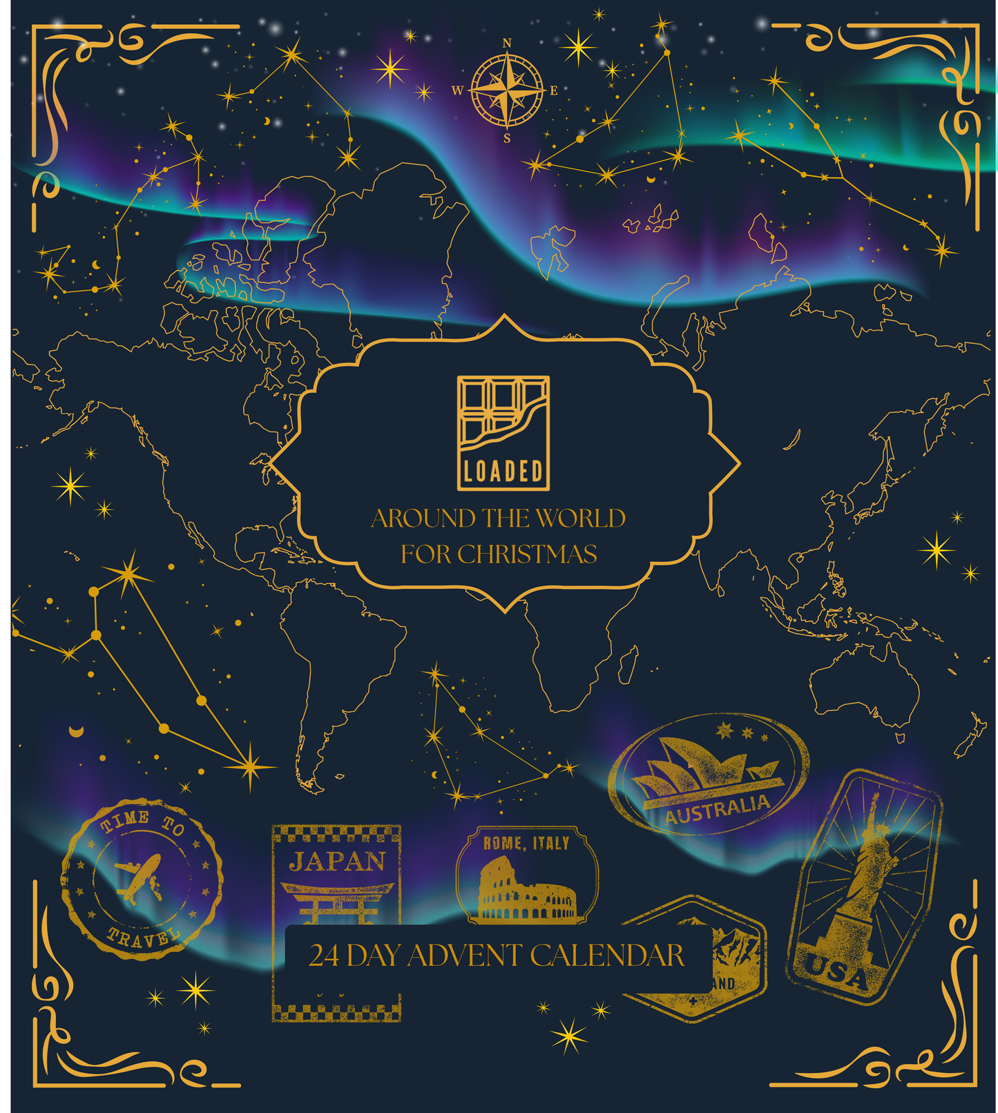 LOADED CHOCOLATES 2026 ADVENT CALENDAR
