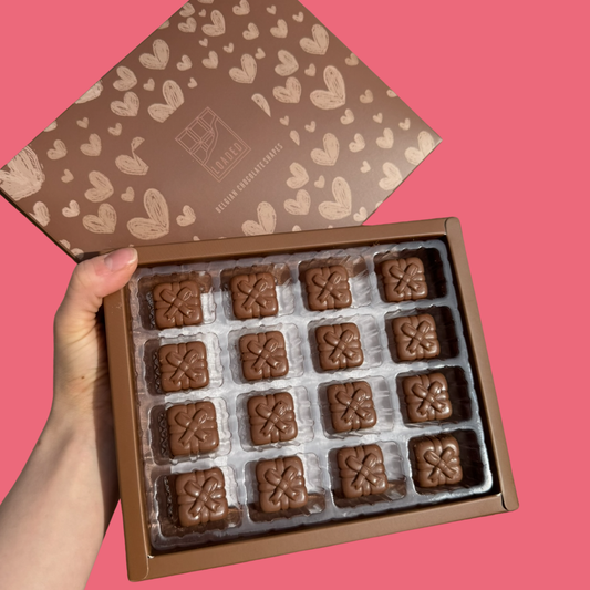 Gift Box of 16 Valentines Chocolates