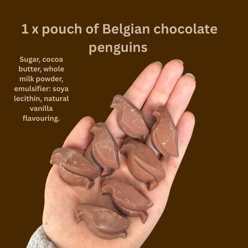 PENGUIN POP CHOCOLATE AND TEDDY GIFT SET