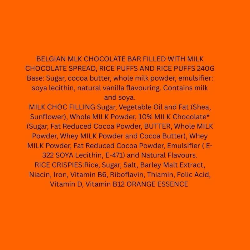 Orange crunch bar