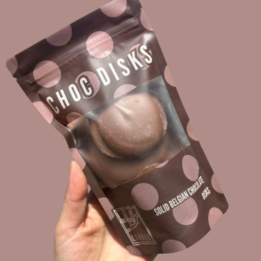 Giant Belgian Chocolate Disks