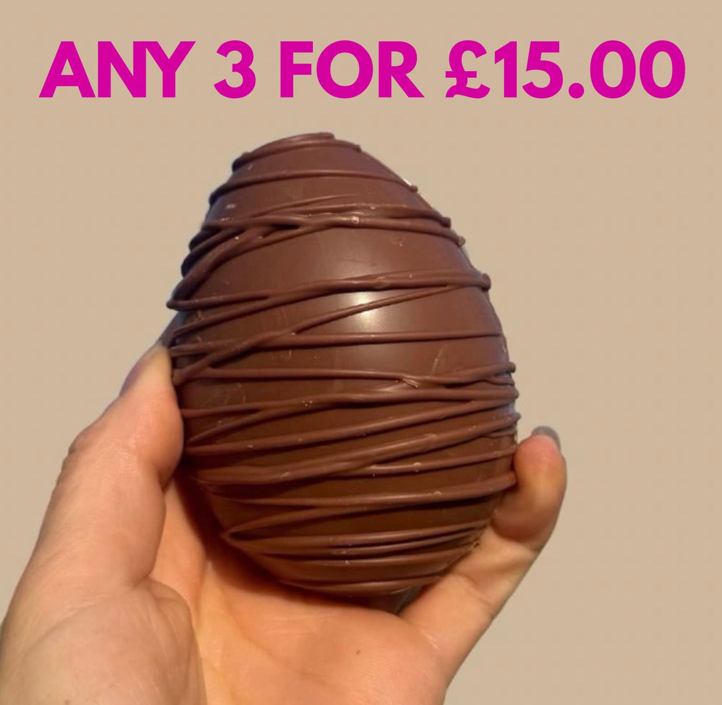 BELGIAN CHOCOLATE FILLED HALF EGGS 150g