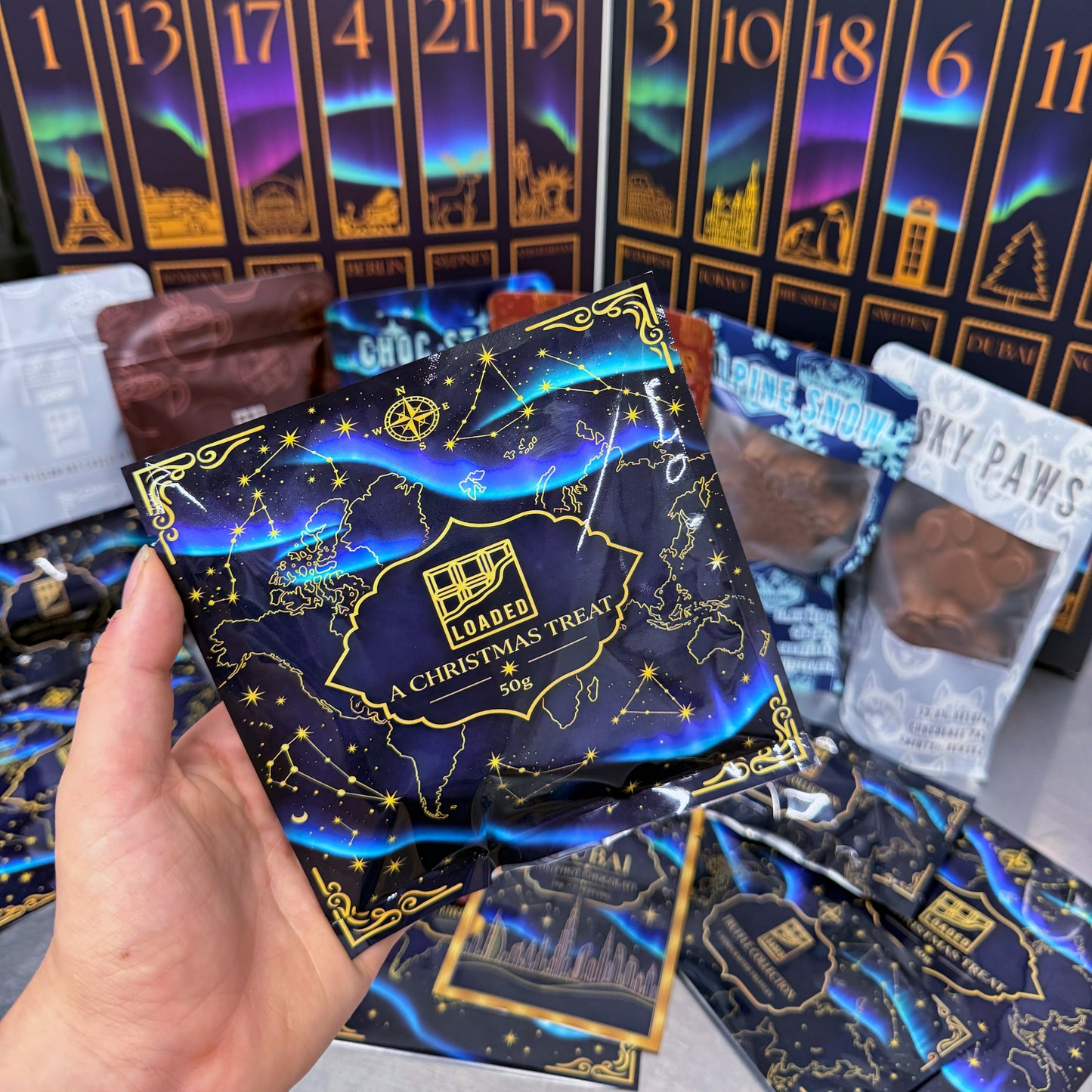 LOADED CHOCOLATES 2026 ADVENT CALENDAR (starts shipping our Nov 23rd)