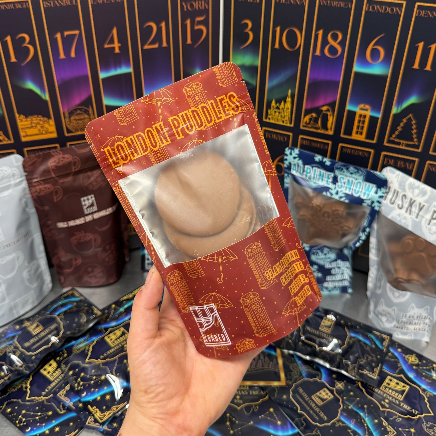 LOADED CHOCOLATES 2026 ADVENT CALENDAR (starts shipping our Nov 23rd)